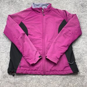 Mountain Hardwear Jacket‎ Womens Large Pink Black Outdoor Lined Comfort